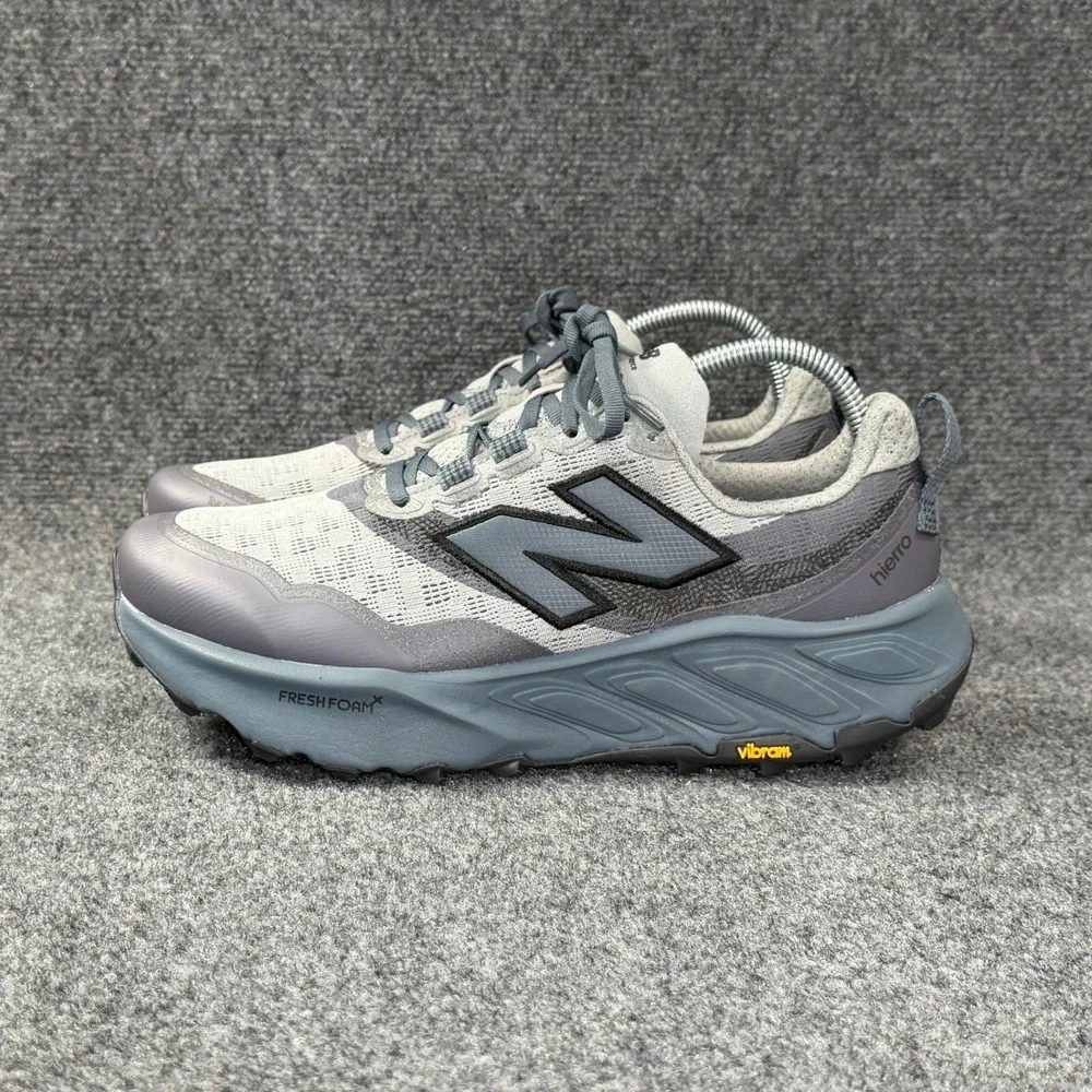 New Balance Fresh Foam X Hierro v9 Trial Running Shoes Men's 114E Grey Athletic